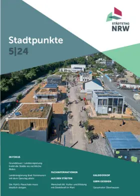 Städtetag Nordrhein-Westfalen |  Stadtpunkte | Zeitschrift |  Sack Fachmedien