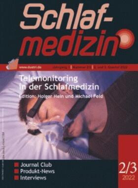 Schlafmedizin | Dustri-Verlag | Zeitschrift | sack.de