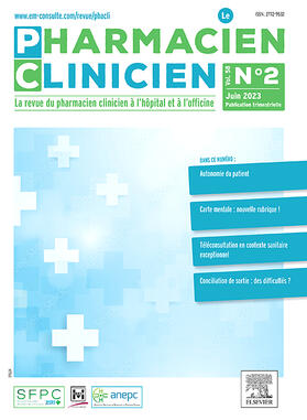  Le Pharmacien Clinicien | Zeitschrift |  Sack Fachmedien