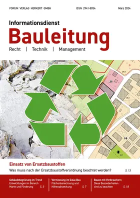  Informationsdienst Bauleitung | Zeitschrift |  Sack Fachmedien