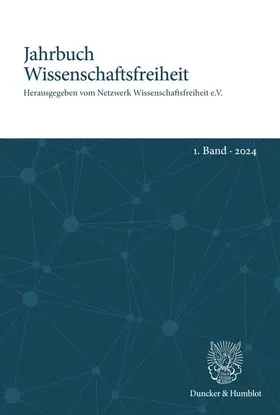 Netzwerk Wissenschaftsfreiheit e.V. |  Jahrbuch Wissenschaftfreiheit | Zeitschrift |  Sack Fachmedien