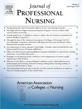  Journal of Professional Nursing | Zeitschrift |  Sack Fachmedien