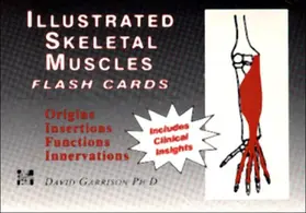 Garrison |  Illustrated Skeletal Muscle Flash Cards | Buch |  Sack Fachmedien