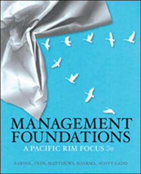 Bartol / Tein / Matthews |  Management Foundations: A Pacific Rim Focus | Buch |  Sack Fachmedien