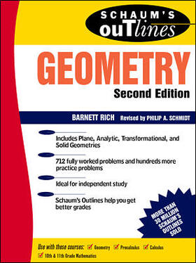 Rich / Schmidt |  Schaum's Outline of Geometry | Buch |  Sack Fachmedien