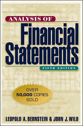 Bernstein / Wild |  ANALYSIS OF FINCL STMNTS | Buch |  Sack Fachmedien
