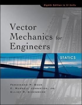 Beer / Johnston / Eisenberg |  Vector Mechanics for Engineers: Statics (SI Units) | Buch |  Sack Fachmedien