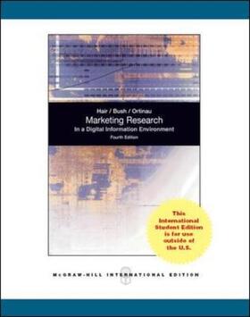 Hair / Bush / Ortinau |  Marketing Research (Int'l Ed) | Buch |  Sack Fachmedien