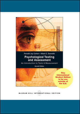 Cohen |  Psychological Testing and Assessment | Buch |  Sack Fachmedien