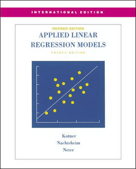 Kutner / Nachtsheim / Neter |  MP Applied Linear Regression Models-Revised Edition with Student CD (Int'l Ed) | Buch |  Sack Fachmedien
