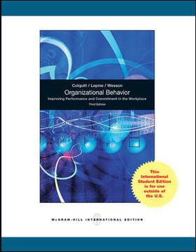 Colquitt / Lepine / Wesson |  Organisational Behaviour | Buch |  Sack Fachmedien