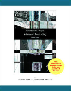 Hoyle / Schaefer / Doupnik |  Advanced Accounting | Buch |  Sack Fachmedien