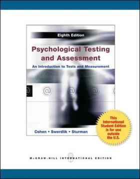 Cohen / Swerdlik / Sturman |  Psychological Testing and Assessment | Buch |  Sack Fachmedien