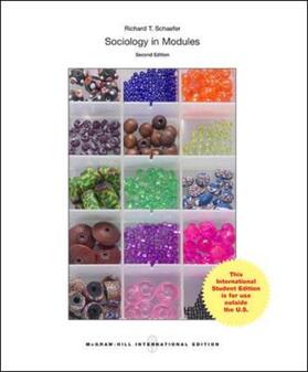 Schaefer |  Sociology in Modules | Buch |  Sack Fachmedien