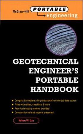 Day |  Geotechnical Engineer's Portable Handbook | Buch |  Sack Fachmedien