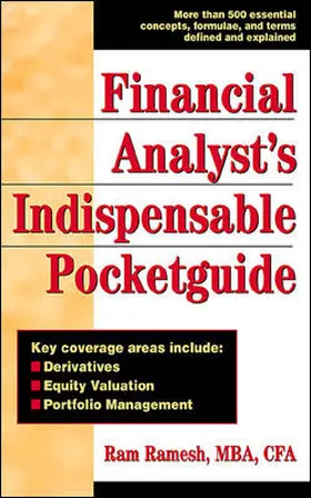 Ramesh |  Financial Analyst's Indispensible Pocket Guide | Buch |  Sack Fachmedien