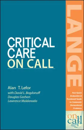 Lefor |  Critical Care On Call | Buch |  Sack Fachmedien