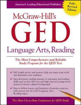 Reier |  McGraw-Hill's GED Language Arts, Reading | Buch |  Sack Fachmedien