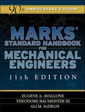 Avallone / Baumeister / Sadegh |  Marks' Standard Handbook for Mechanical Engineers | Buch |  Sack Fachmedien