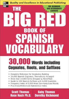 Thomas |  The Big Red Book of Spanish Vocabulary | Buch |  Sack Fachmedien