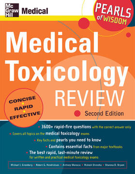 Greenberg / Hendrickson / Morocco |  Medical Toxicology Review: Pearls of Wisdom, Second Edition | Buch |  Sack Fachmedien