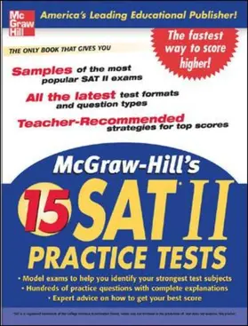 Mcgraw-Hill |  McGraw-Hill's 15 Practice SAT Subject Tests | Buch |  Sack Fachmedien