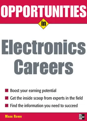 Rowh |  Opportunities in Electronics Careers | Buch |  Sack Fachmedien