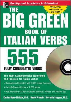 Maes-Christie / Franklin / Saggese |  The Big Green Book of Italian Verbs (Book w/CD-ROM) | Buch |  Sack Fachmedien