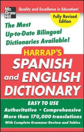 Harrap |  Harrap's Spanish and English Dictionary, Hardcover Ed. | Buch |  Sack Fachmedien