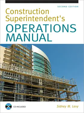 Levy |  Construction Superintendent's Operations Manual | Buch |  Sack Fachmedien