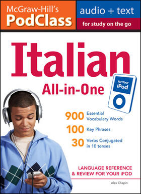 Chapin |  McGraw-Hill's PodClass Italian All-In-One Study Guide | Buch |  Sack Fachmedien