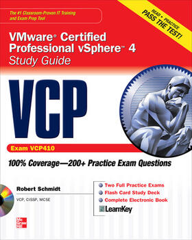 Schmidt |  VCP VMware Certified Professional vSphere 4 Study Guide (Exam VCP410) [With CDROM] | Buch |  Sack Fachmedien