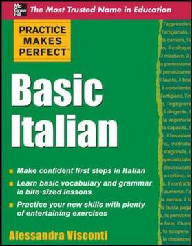 Visconti |  Practice Makes Perfect Basic Italian | Buch |  Sack Fachmedien