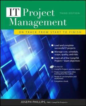 Phillips | IT Project Management: On Track from Start to Finish, Third Edition | Buch | 978-0-07-170043-6 | sack.de