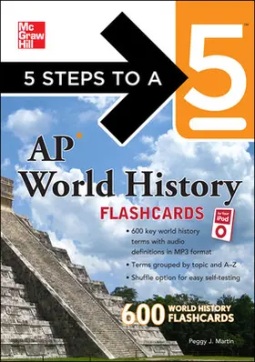 Martin |  5 Steps to a 5 AP World History Flashcards [With Booklet] | Sonstiges |  Sack Fachmedien