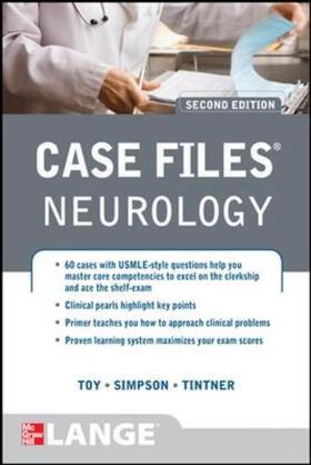 Toy / Simpson / Tintner |  Case Files Neurology, Second Edition | Buch |  Sack Fachmedien