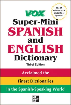 Vox |  Vox Super-Mini Spanish and English Dictionary | Buch |  Sack Fachmedien