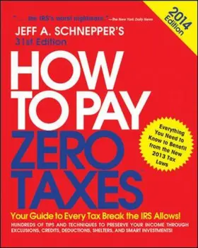 Schnepper |  How to Pay Zero Taxes | Buch |  Sack Fachmedien