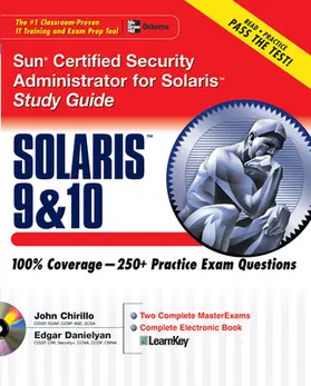 Chirillo / Danielyan |  Sun Certified Security Administrator for Solaris 9 & 10 Study Guide | Buch |  Sack Fachmedien