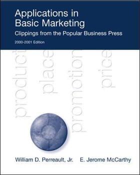 Perreault / Mccarthy |  Essentials of Marketing Student Package #1 w/Student CD-ROM and Applications 2000-2001 | Buch |  Sack Fachmedien