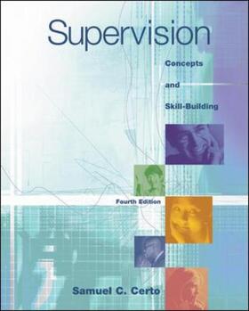 Certo | Supervision: Concepts and Skill-Building | Buch | 978-0-07-248839-5 | sack.de