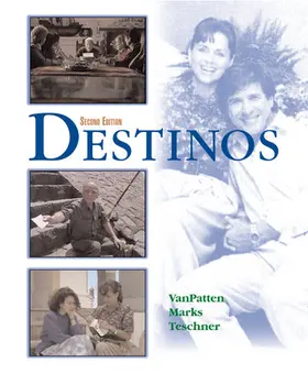 VanPatten / Marks / Teschner |  Destinos Student Edition W/Listening Comprehension Audio CD | Buch |  Sack Fachmedien