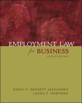 Bennett-Alexander / Hartman |  Employment Law for Business | Buch |  Sack Fachmedien