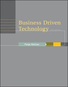 Baltzan |  Business Driven Technology | Buch |  Sack Fachmedien
