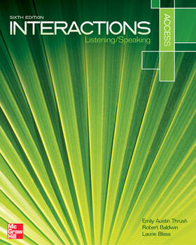 Hartmann |  Interactions Access Listening & Speaking 6e Text | Buch |  Sack Fachmedien