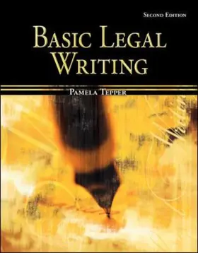 Tepper |  Basic Legal Writing for Paralegals | Buch |  Sack Fachmedien