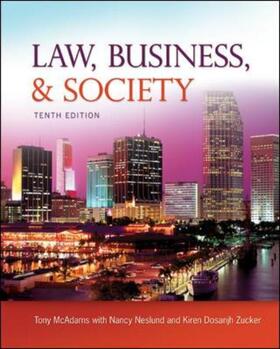 Mcadams | Law, Business and Society | Buch | 978-0-07-352500-6 | sack.de