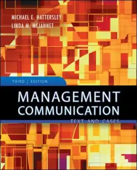 Hattersley / Mcjannet |  Management Communication: Principles and Practice | Buch |  Sack Fachmedien