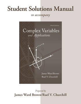 Brown / Churchill |  Student's Solutions Manual to Accompany Complex Variables and Applications | Buch |  Sack Fachmedien