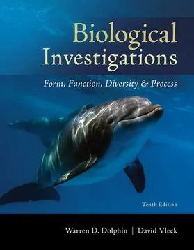 Dolphin / Vleck |  Biological Investigations | Buch |  Sack Fachmedien